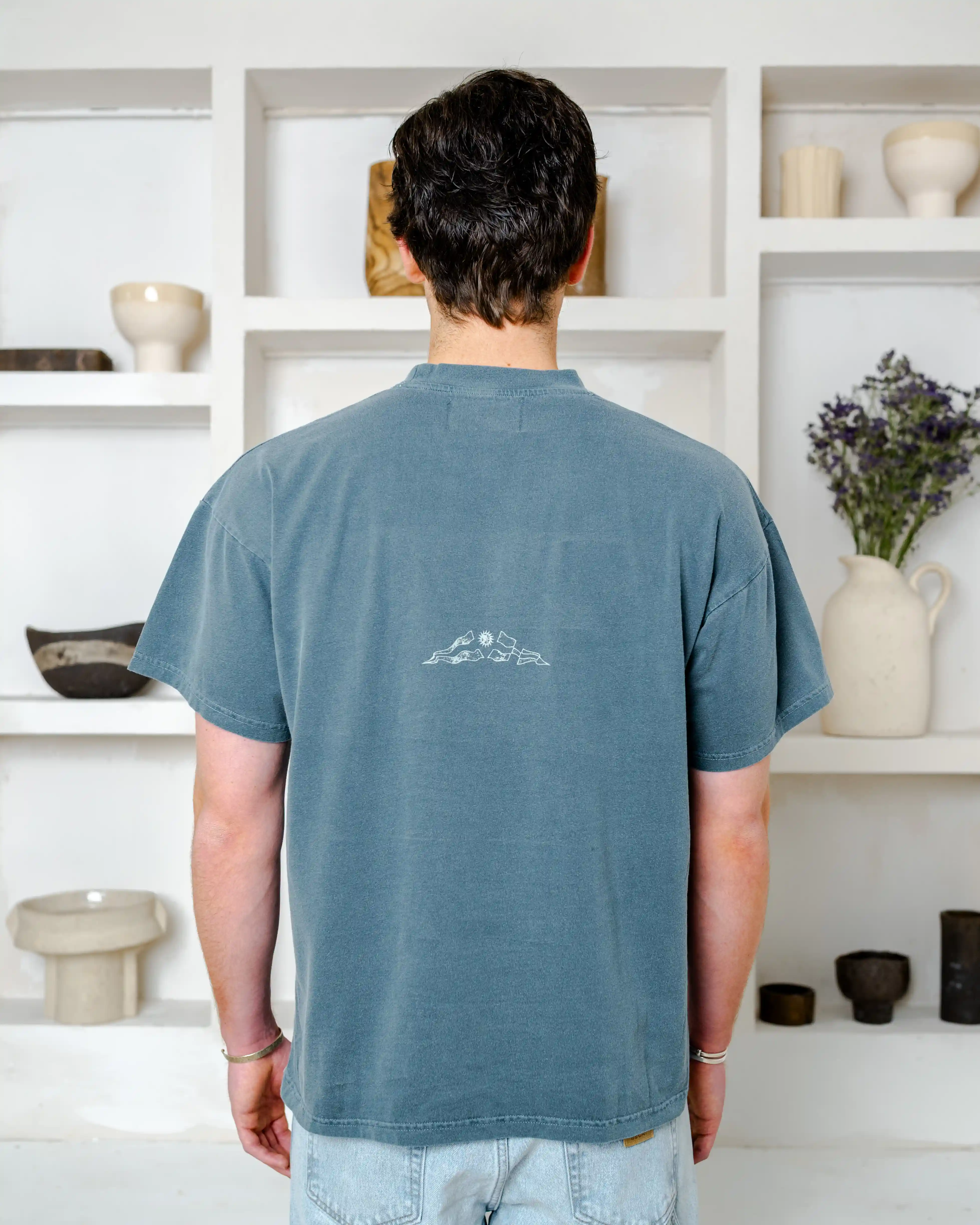 Flags T-Shirt Green - Image 4