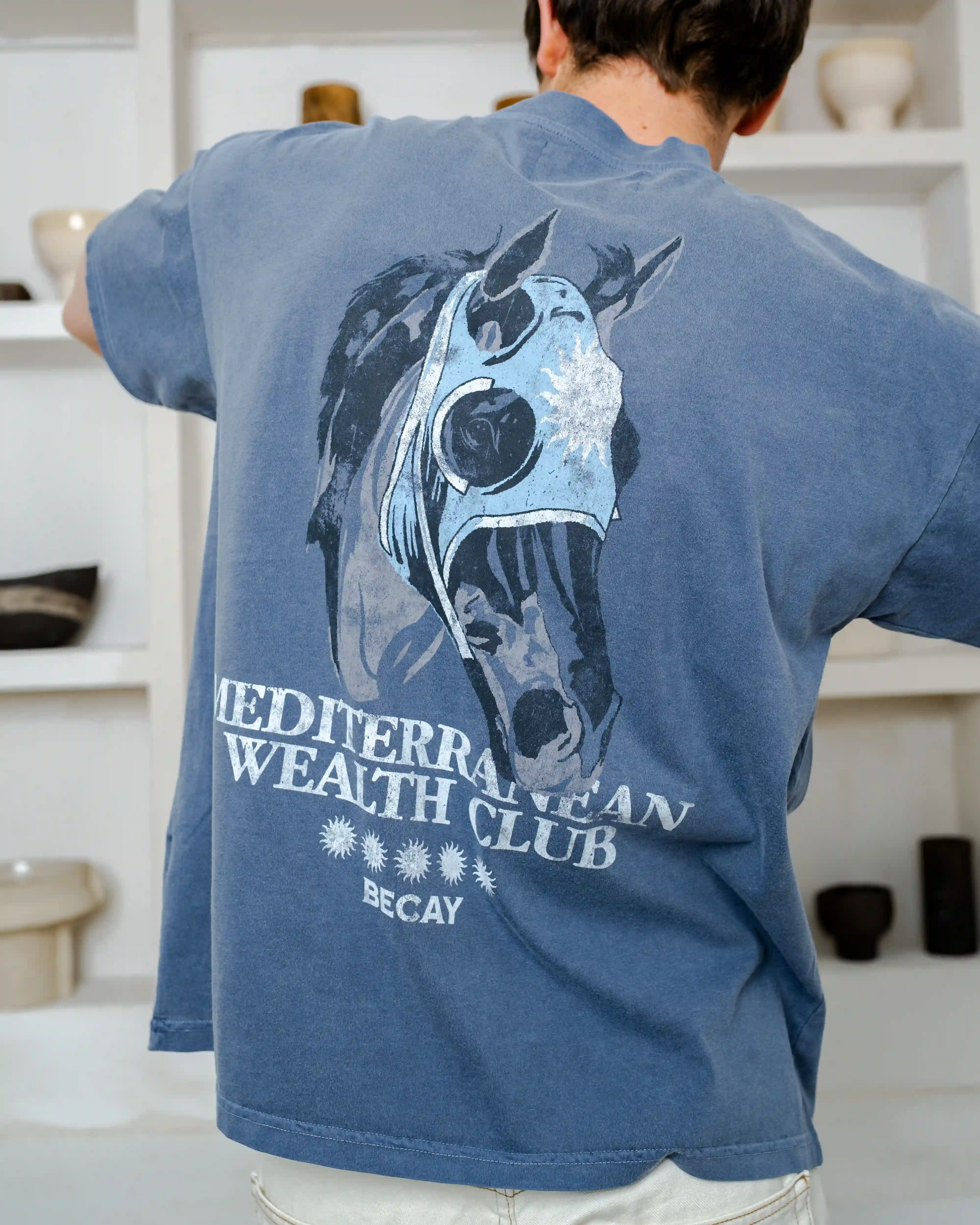 Horse Mask Blue - Image 3
