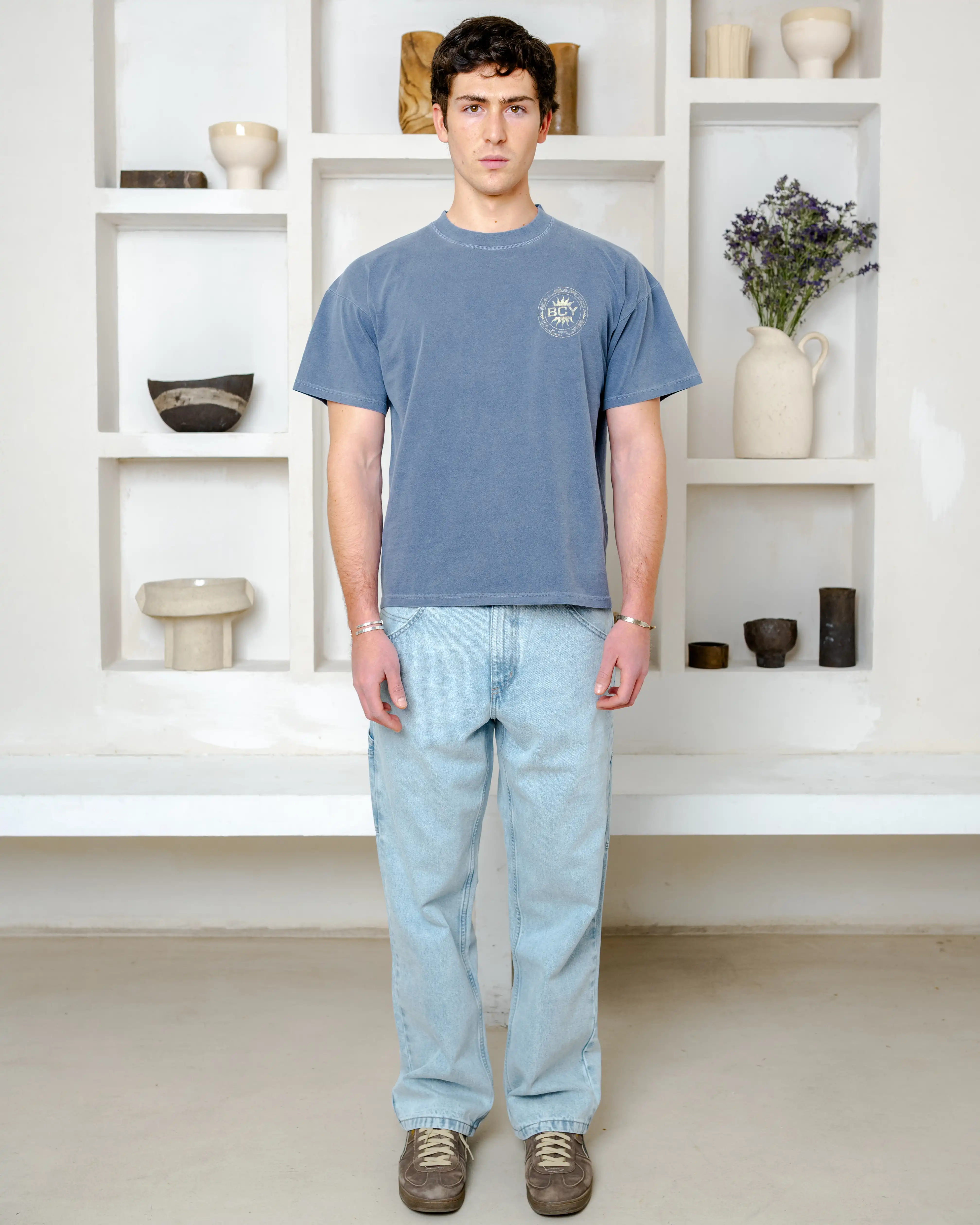 Porcha T-Shirt Navy - Image 4