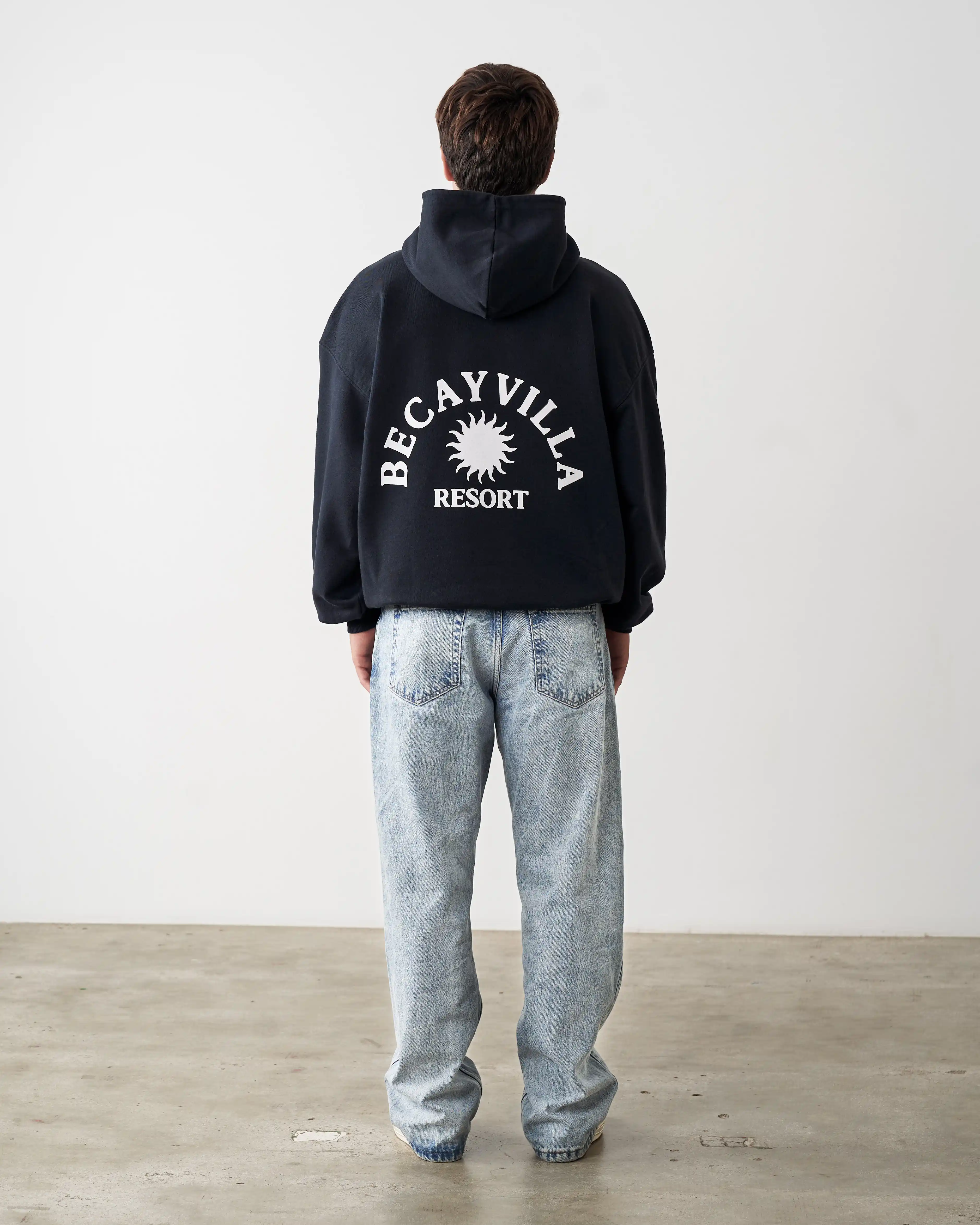 Resort Hoodie Navy - Image 7